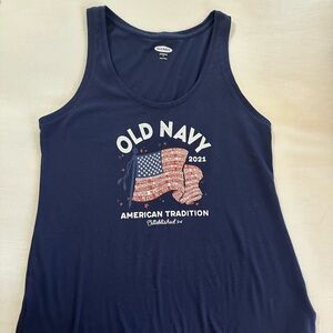 Old Navy Fourth of July Tank - Size S